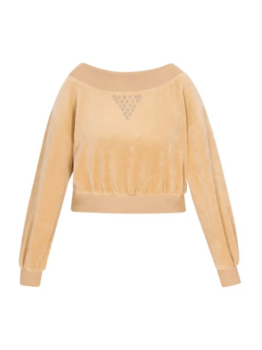 Foto van product faina Sweatshirt 'Fashion Look' sand / transparant