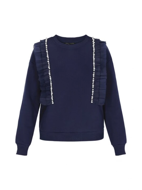 Foto van product faina Sweatshirt navy / parelwit