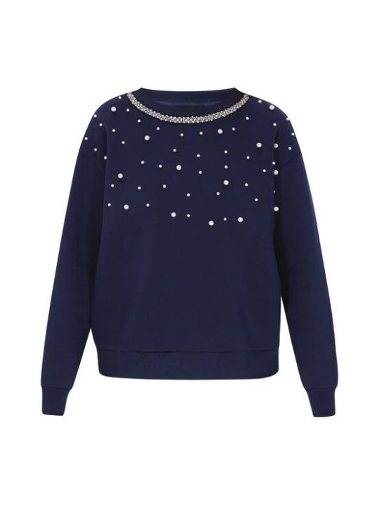 Foto van product faina Sweatshirt navy / zilver