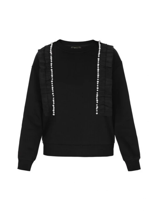 Foto van product faina Sweatshirt zwart / wit