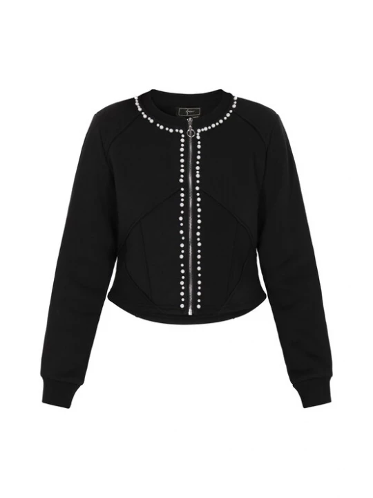 Foto van product faina Sweatvest zwart