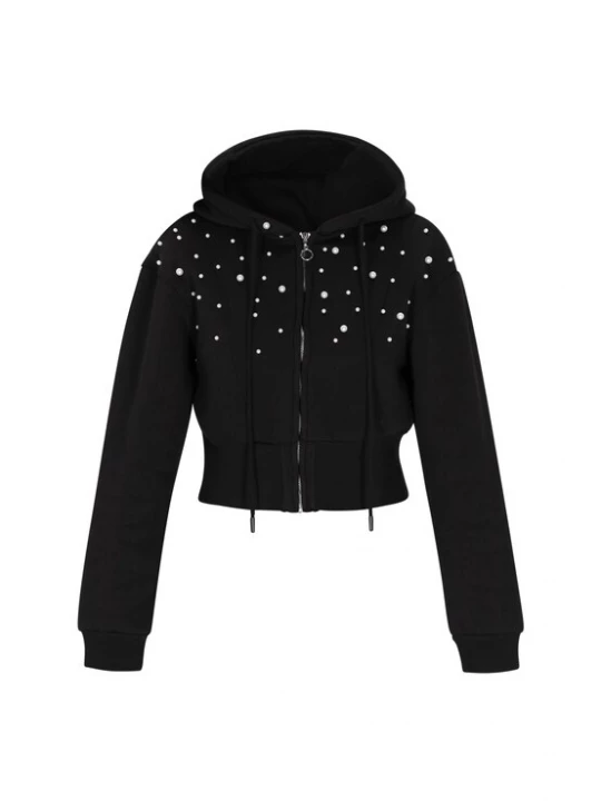 Foto van product faina Sweatvest zwart