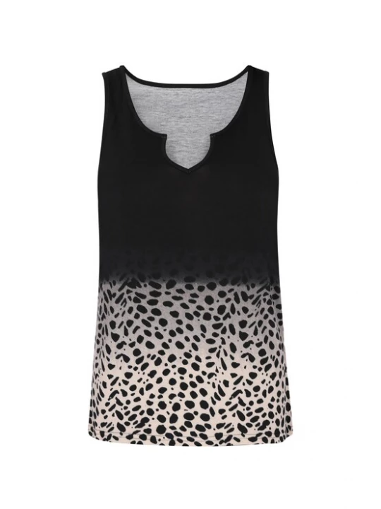 Foto van product NAEMI Top 'Fashion Look' taupe / zwart