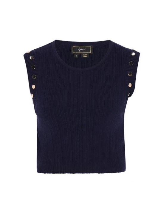 Foto van product faina Top 'Festive' navy