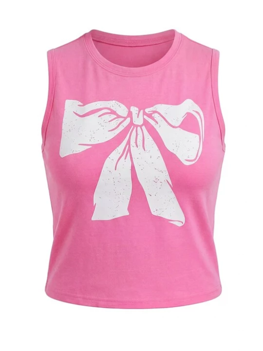 Foto van product faina Top pink / wit