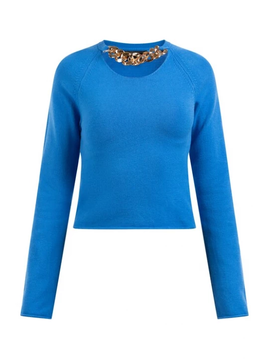 Foto van product faina Trui 'Caissa' royal blue / koningsblauw