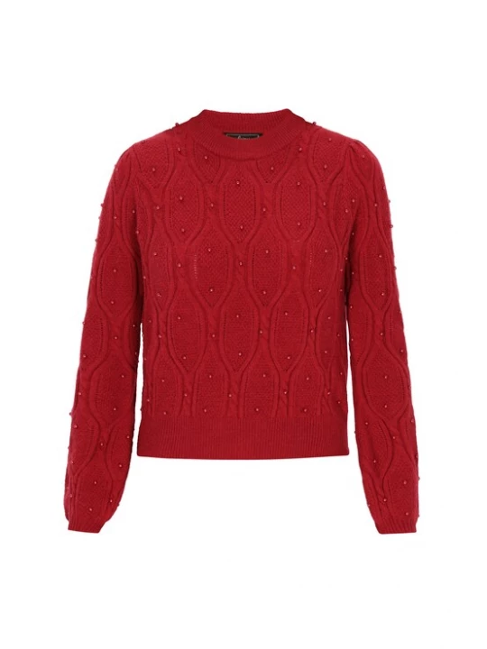 Foto van product faina Trui 'Fashion Look' bourgogne
