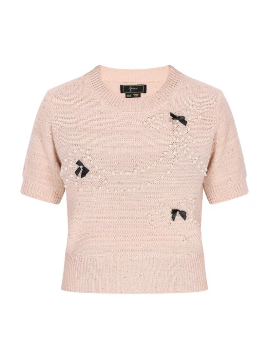 Foto van product faina Trui 'Fashion Look' rosa / zwart / wit