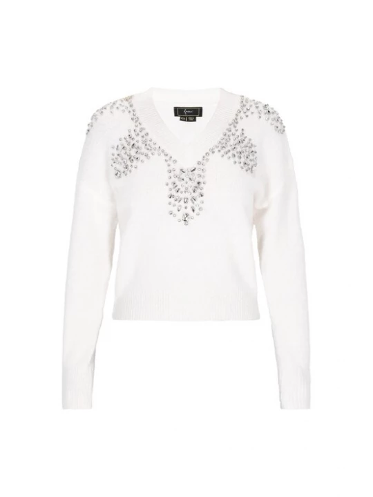 Foto van product faina Trui 'Fashion Look' transparant / offwhite