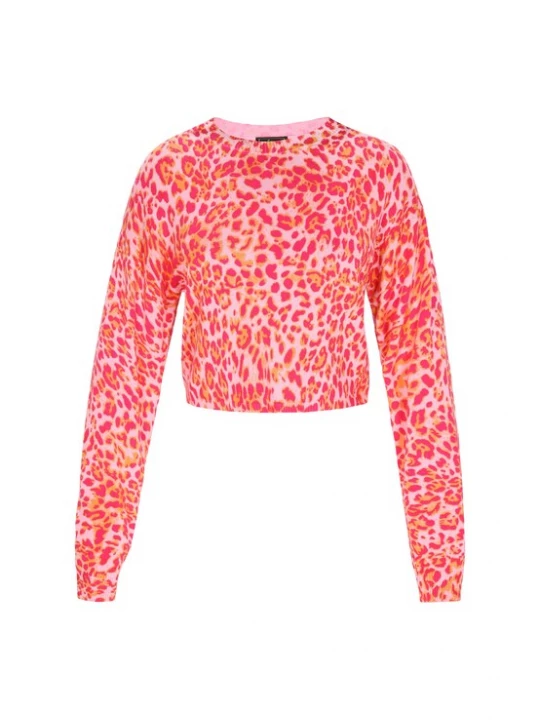Foto van product faina Trui geel / pink / rood