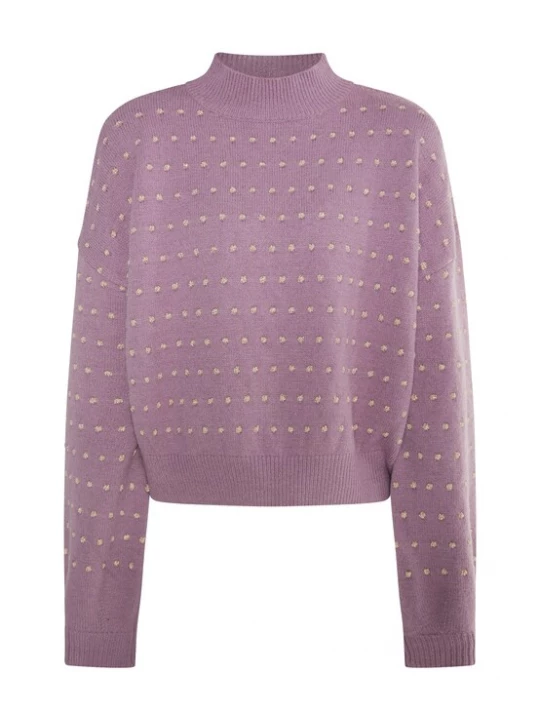 Foto van product faina Trui 'Imane' goud / mauve