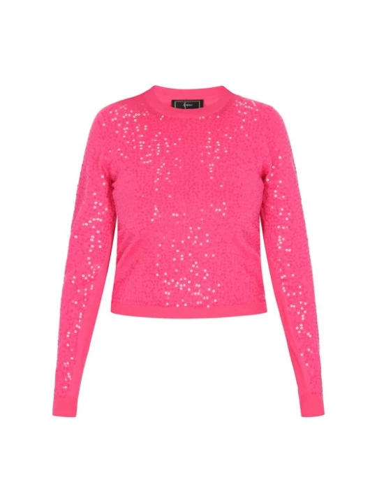 Foto van product faina Trui magenta