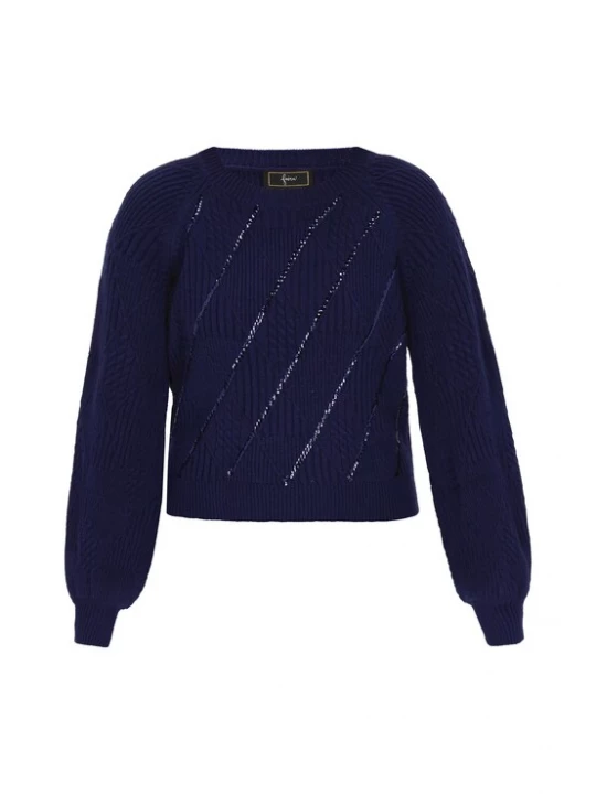 Foto van product faina Trui navy