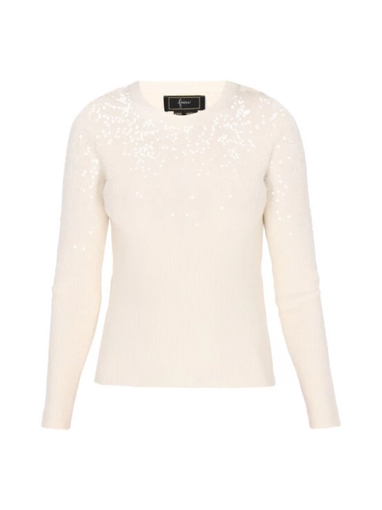 Foto van product faina Trui offwhite