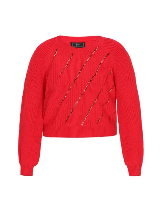 Foto van product faina Trui rood