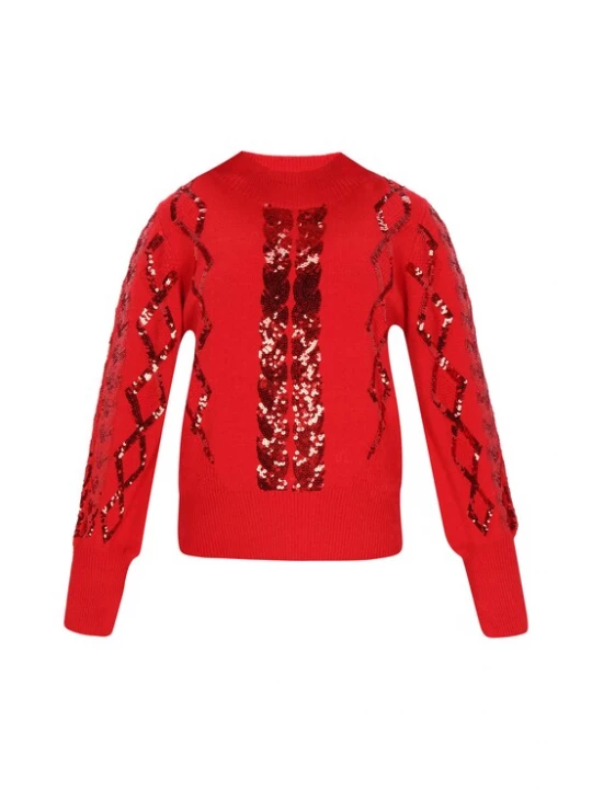 Foto van product faina Trui rood
