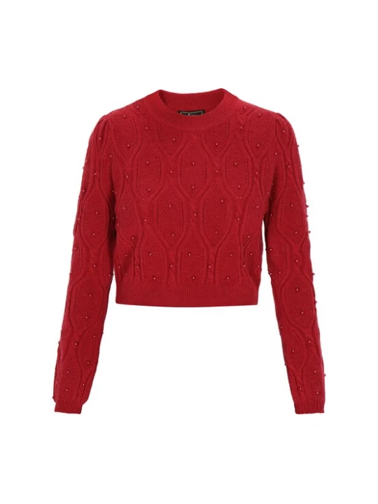 Foto van product faina Trui rood