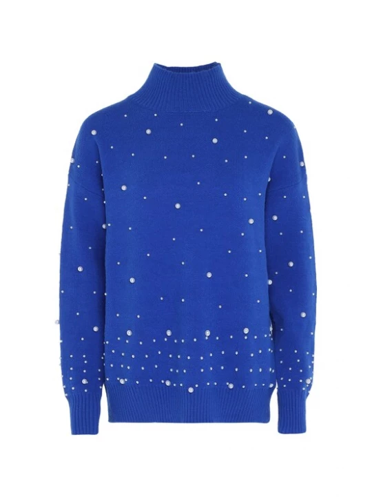 Foto van product faina Trui royal blue / koningsblauw