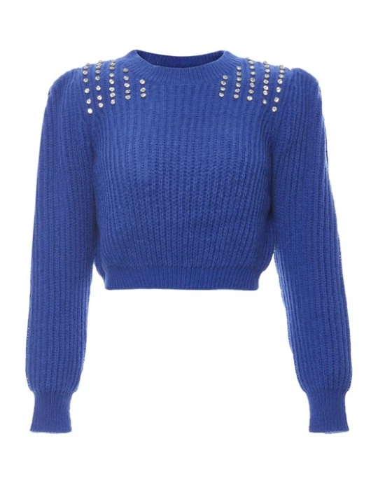 Foto van product faina Trui royal blue / koningsblauw