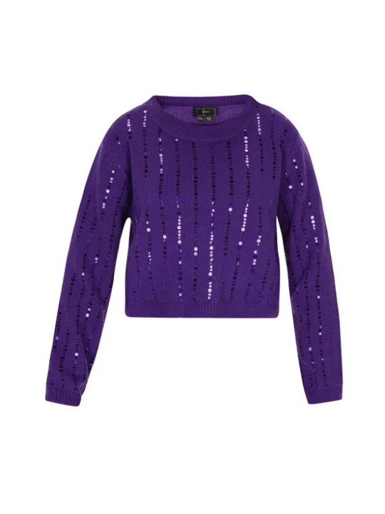 Foto van product faina Trui violetblauw