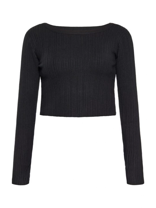 Foto van product NAEMI Gebreid vest zwart