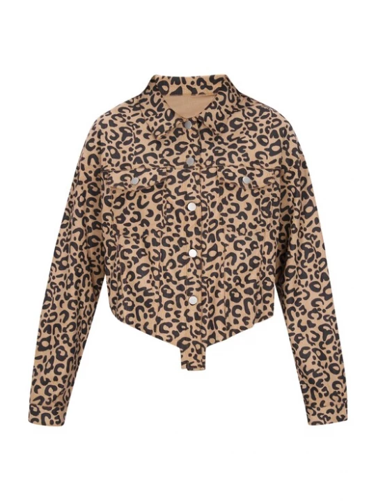 Foto van product NALLY Tussenjas 'Fashion Look' lichtbruin / zwart