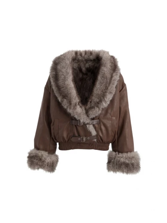 Foto van product faina Tussenjas 'Glamour' bruin