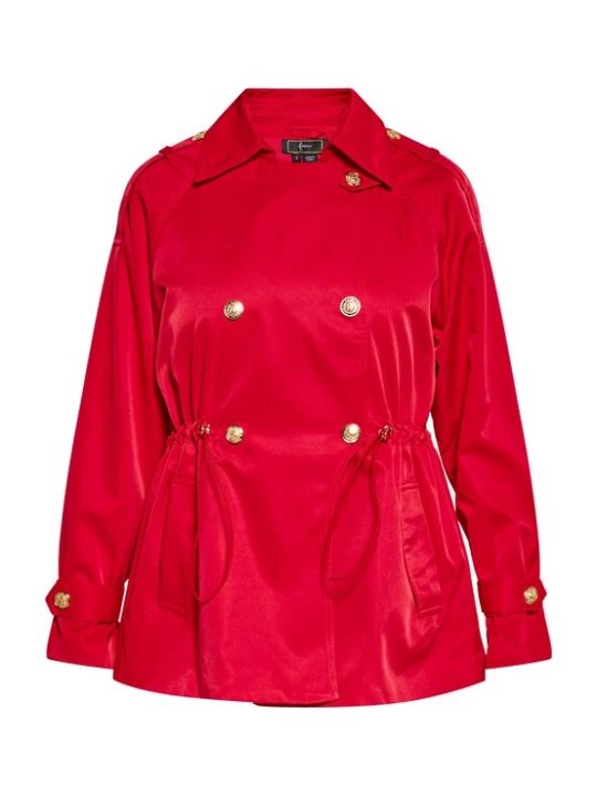 Foto van product faina Tussenjas goud / rood