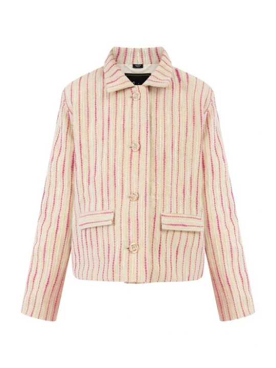 Foto van product faina Blazer pink / wolwit