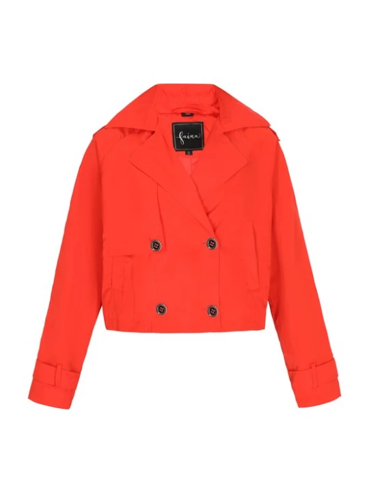 Foto van product faina Tussenjas rood