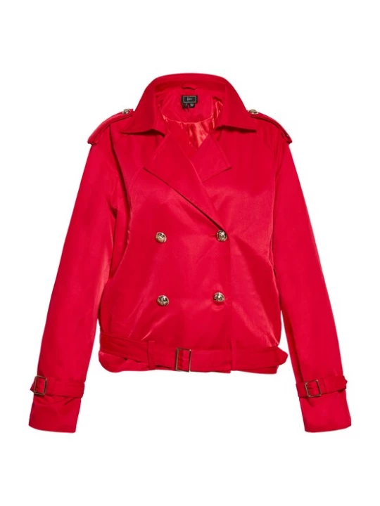 Foto van product faina Tussenjas rood