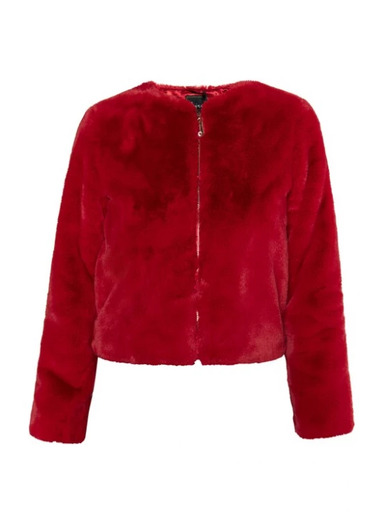 Foto van product faina Tussenjas rood