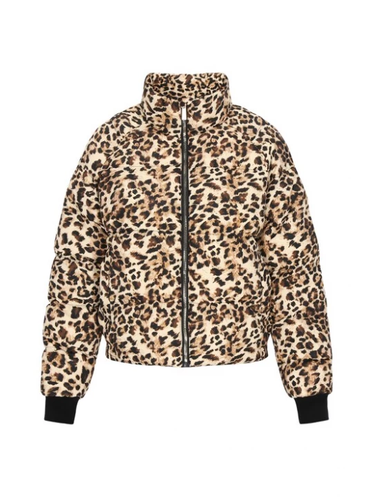 Foto van product faina Winterjas beige / grijs / zwart