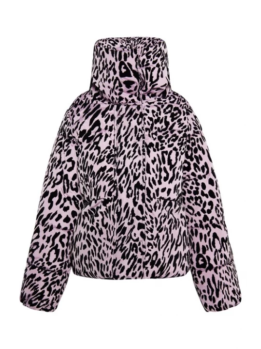 Foto van product faina Winterjas pink / zwart