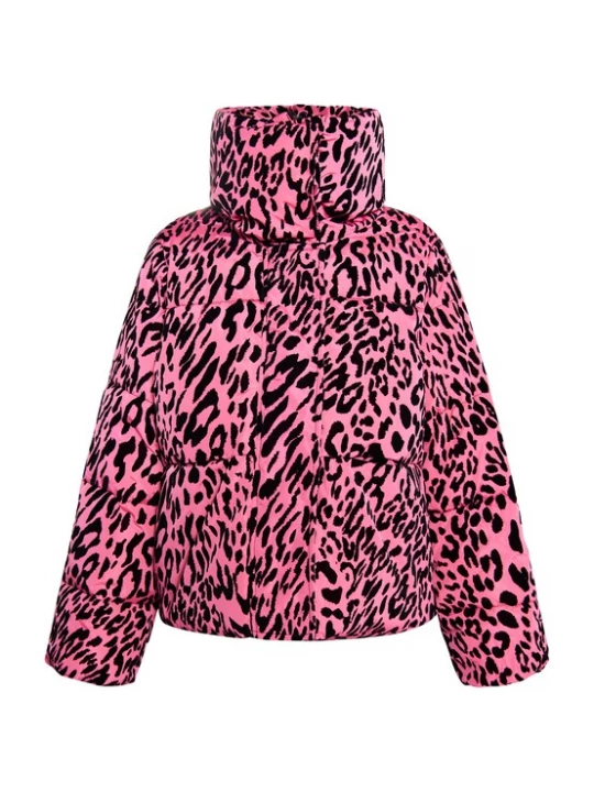 Foto van product faina Winterjas pink / zwart