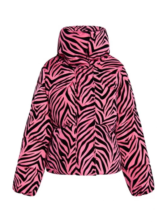 Foto van product faina Winterjas pink / zwart