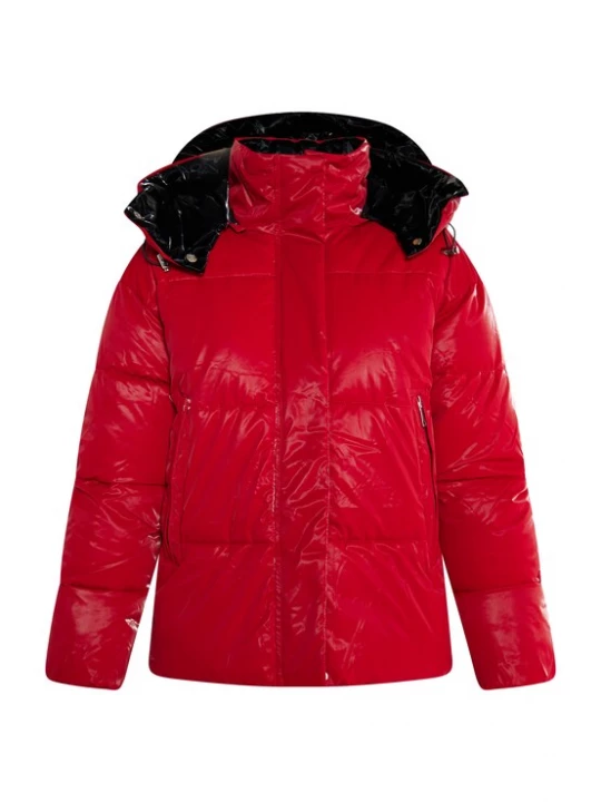 Foto van product faina Winterjas rood / zwart