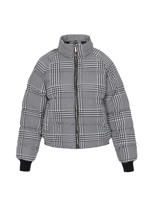 Foto van product faina Winterjas zwart / wit