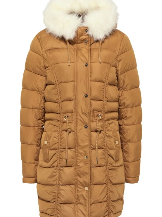 Foto van product faina Wintermantel mosterd