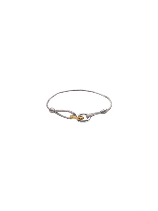 Foto van product Fainz Armband 'Pairity' goud / grijs / zilver