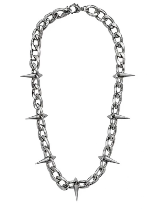 Foto van product Fainz Ketting 'Big Spike' zilver