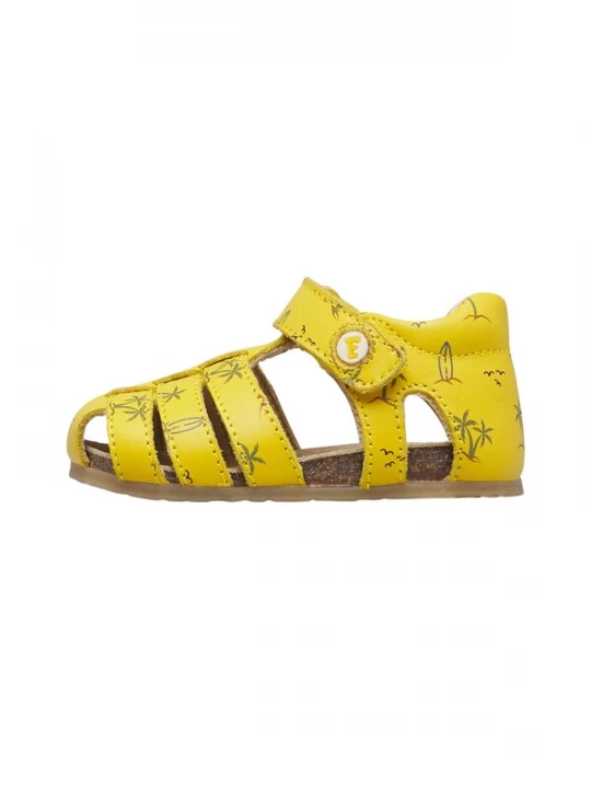 Foto van product Falcotto Open schoenen 'ALBY' donkergeel