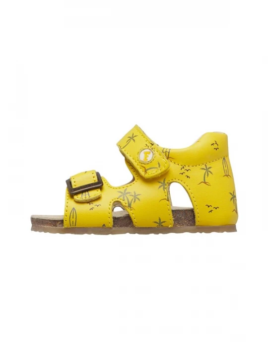 Foto van product Falcotto Open schoenen 'BEA' donkergeel