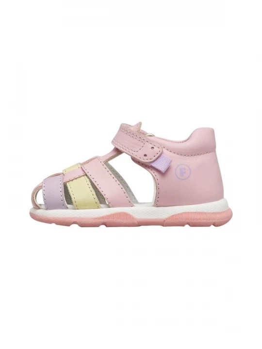 Foto van product Falcotto Sandalen 'TALPIR' geel / sering / rosa
