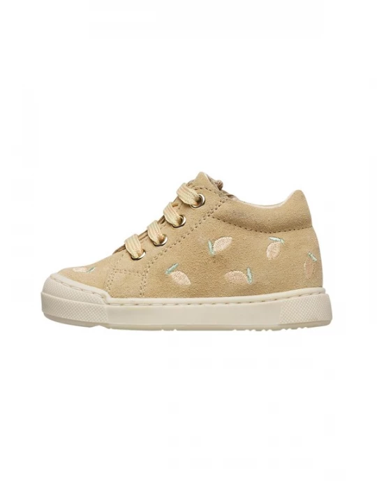Foto van product Falcotto Sneakers 'SNOPES EMBR.LEMONSODA ZIP' donkerbeige