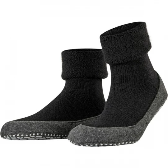 Foto van product FALKE Huisschoen 'Cosyshoe' antraciet / zwart
