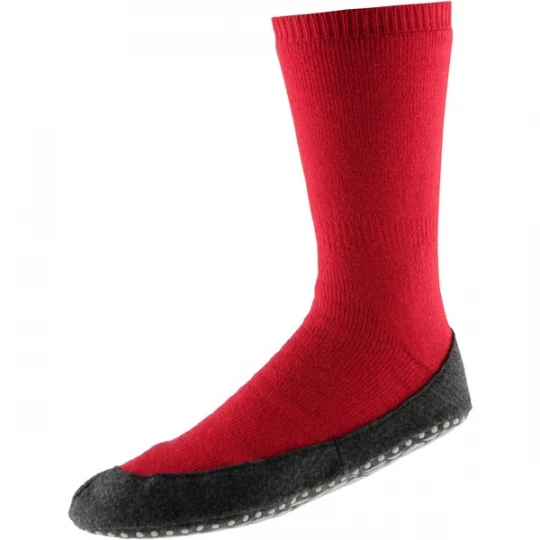 Foto van product FALKE Huisschoen donkergrijs / rood