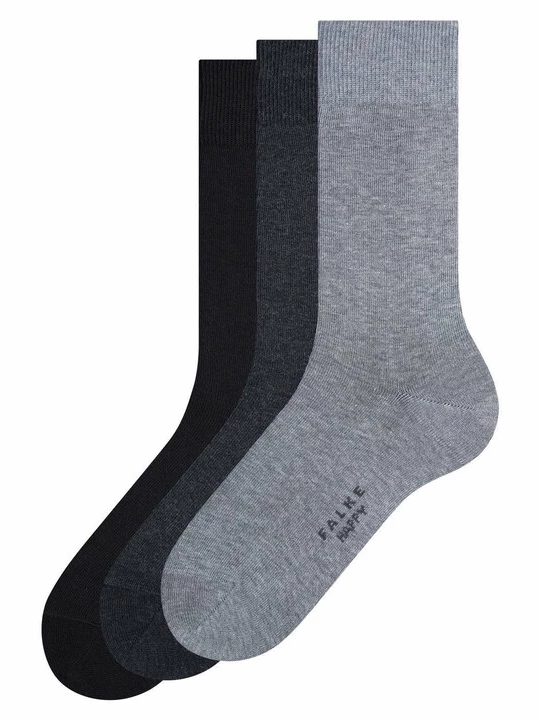 Foto van product FALKE Sokken grijs / zwart