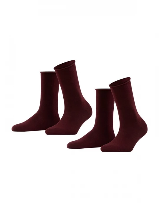 Foto van product FALKE Sokken 'Happy' donkerrood