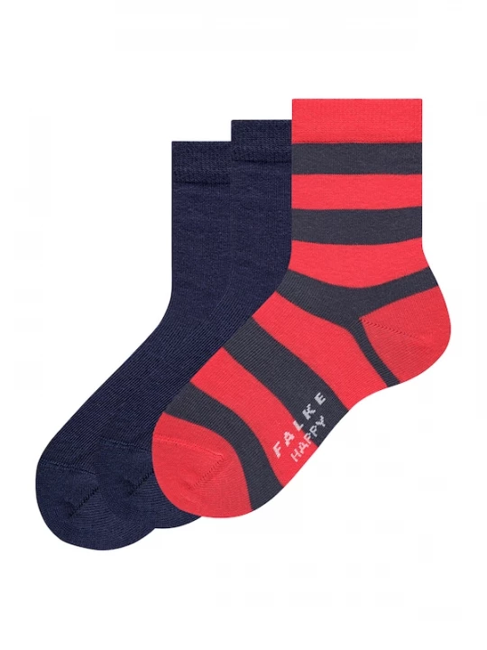 Foto van product FALKE Sokken navy / rood